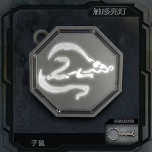 Jackie Chan Adventures Talisman LED Keychain Set