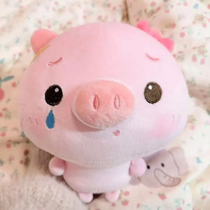 Kawaii Kuku Pink Piglet Plush