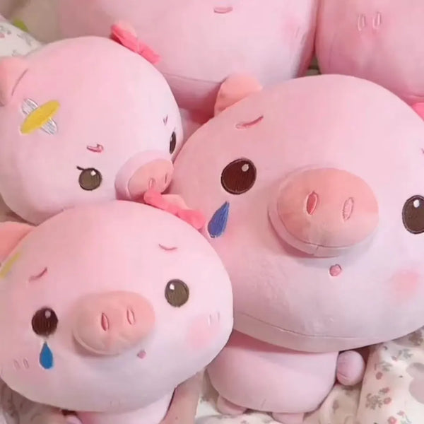 Kawaii Kuku Pink Piglet Plush