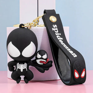 Iconic Venom x Spiderman 3D Keychain