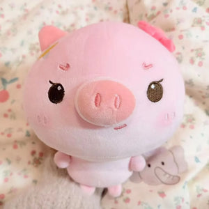 Kawaii Kuku Pink Piglet Plush
