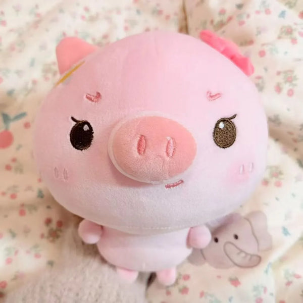 Kawaii Kuku Pink Piglet Plush