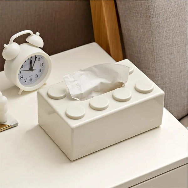 Building Block Novelty Tissue Box