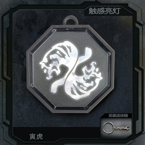 Jackie Chan Adventures Talisman LED Keychain Set