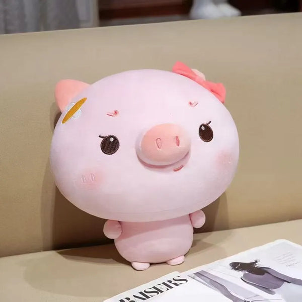 Kawaii Kuku Pink Piglet Plush