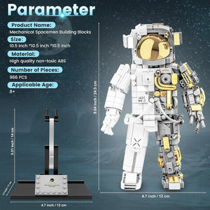 Stellar Mechanical Spaceman Building Blocks (988 pics)