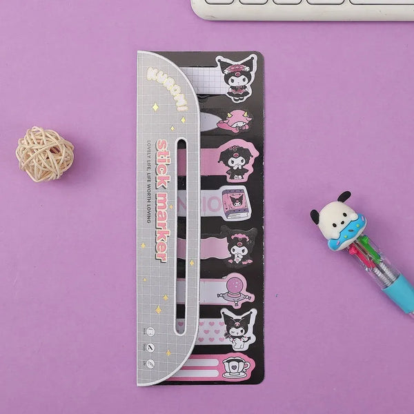 Kuromi Zen Sticky Notes Collection