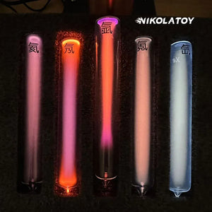Nikola Tesla Rare Gas Kinetic Light