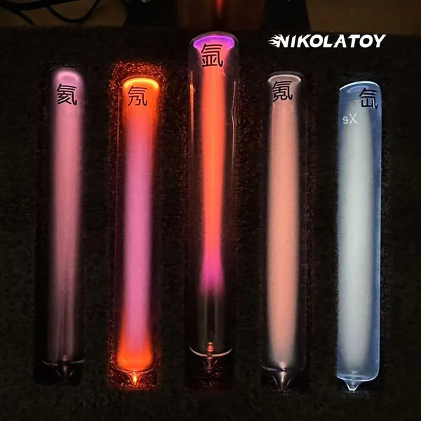 Nikola Tesla Rare Gas Kinetic Light