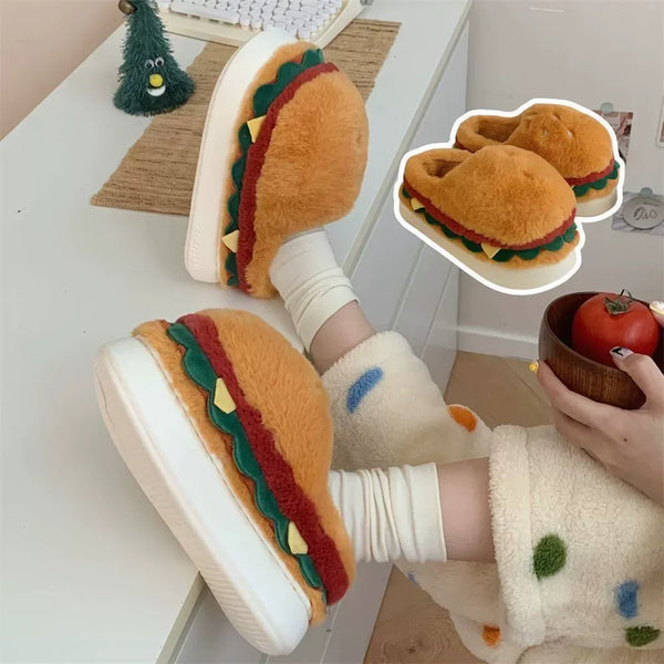 Soft Burger Indoor Sandals