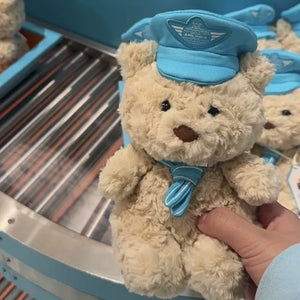 JC Captain Harold Bear Plush Toy (16 cm)