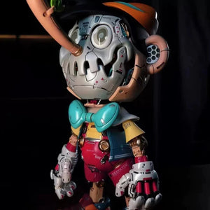 Cyberpunk Pinocchio Robot Figurine (52 cm)
