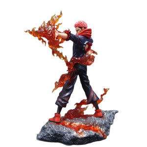 Ryomen Sukuna Fire Play Figurine (30 cm)