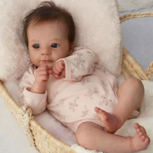 Velvet Cuddle Reborn Baby Silicon Doll (55 cm)
