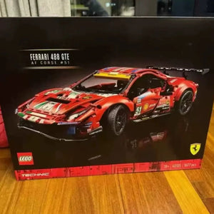 Technic 42125 Ferrari 488 GTE AF Corse #51 Building Kit (1677 Pcs)