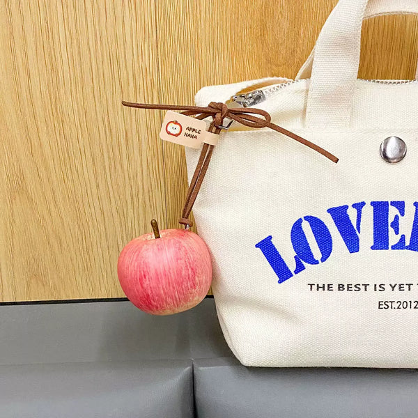 Hyper Realistic Apple Keychain