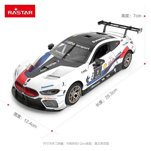 Rastar 1:18 BMW M8 GTE DIY RC Assembly Model Kit
