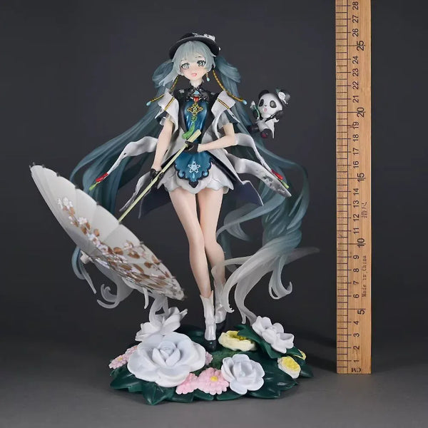 Hatsune Miku Chinese Hanfu Panda Figure