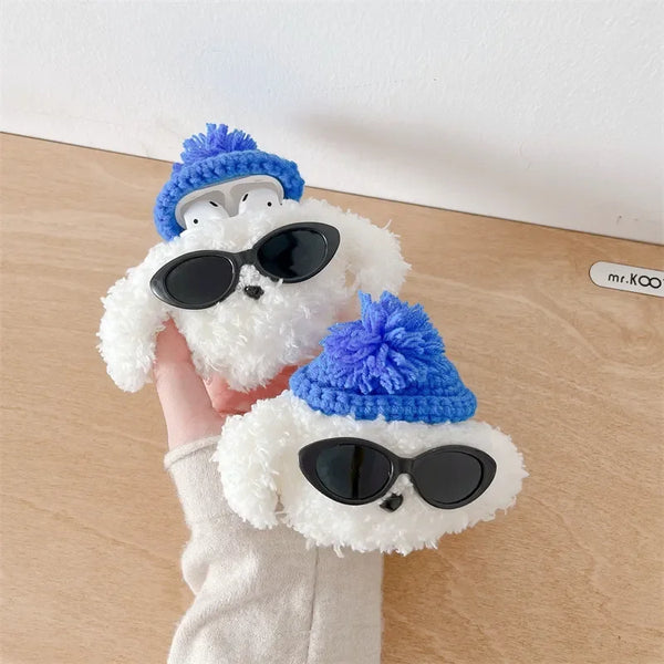 Uber Cool Puppy Spy Case (For AirPods)