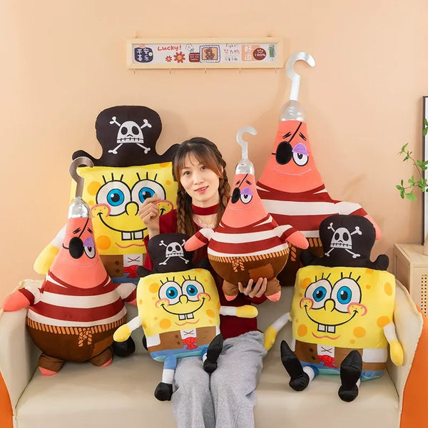 Pirate Spongebob & Patrick Deep Sea Adventure Plush