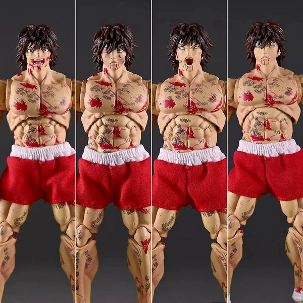 Storm Toys Baki Hanma Battle Scarred Ver. Figurine (17 cm)