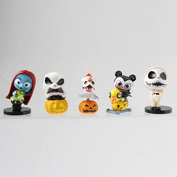Nightmare Before Christmas Holiday Figures (Set of 9)