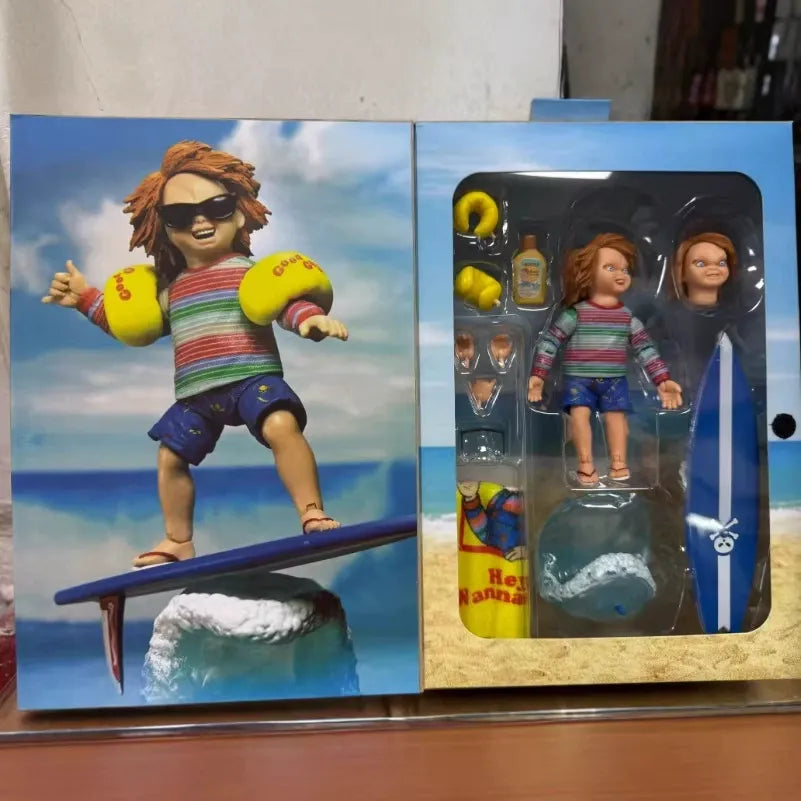NECA Surf's Up Chucky Figurine