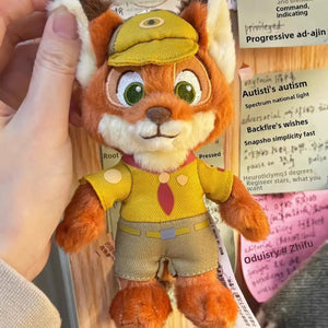 Nick Wilde Clever Charm Keychain