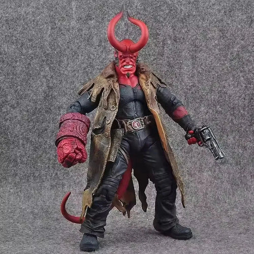 Hellboy Trenchcoat Style Action Figure (18 cm)