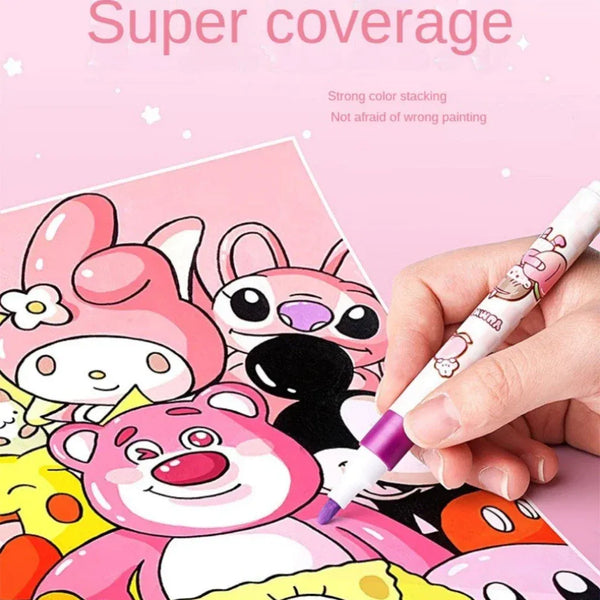 Astro-Themed Acrylic Marker Set