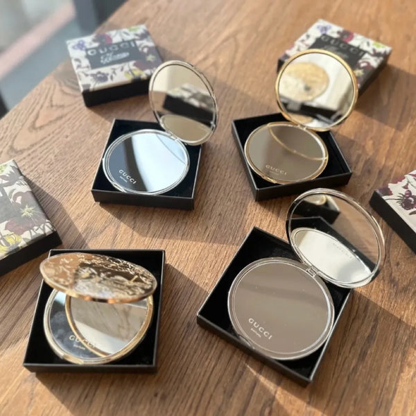 G Luxury Flora Garden Portable Mirror