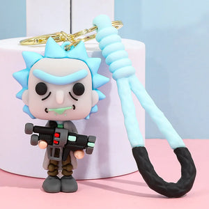 Rick and Morty Space Suit Keychain