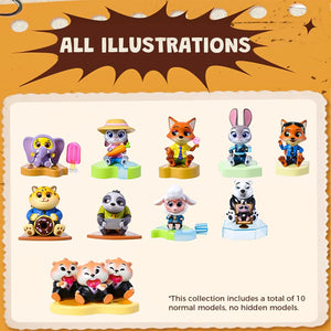 Zootopia Sit Nicely Series Blind Box