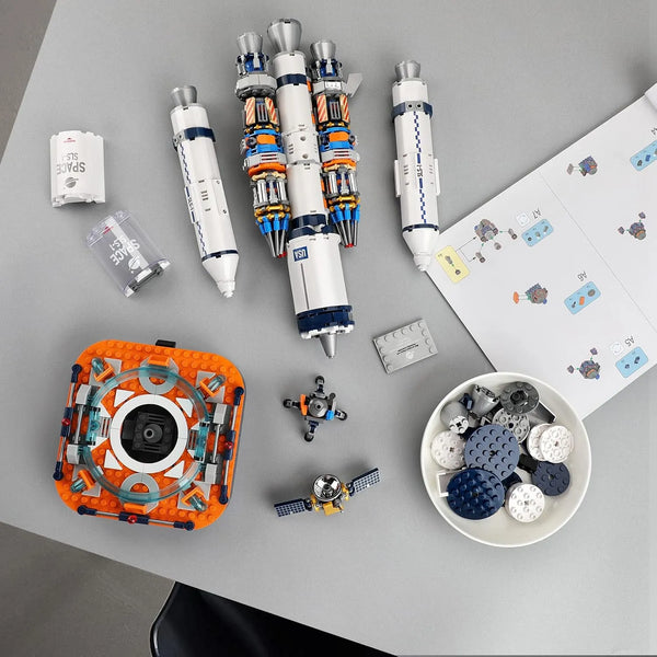 Astro-Launch Cosmic Rocket Building Blocks (863 pcs)