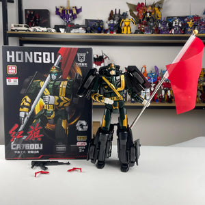 LiJiang Hongqi CA7600J V8 Transformers Figure
