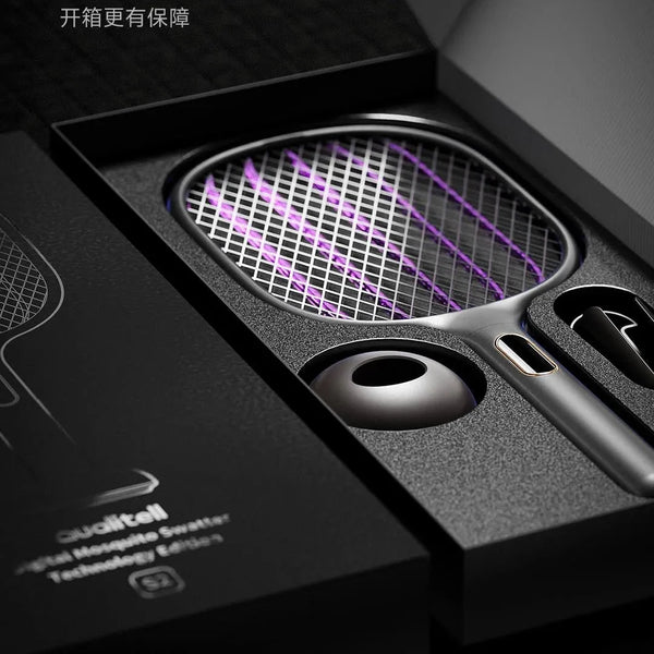 Qualitell S2W Dual-Frequency Mosquito Racket
