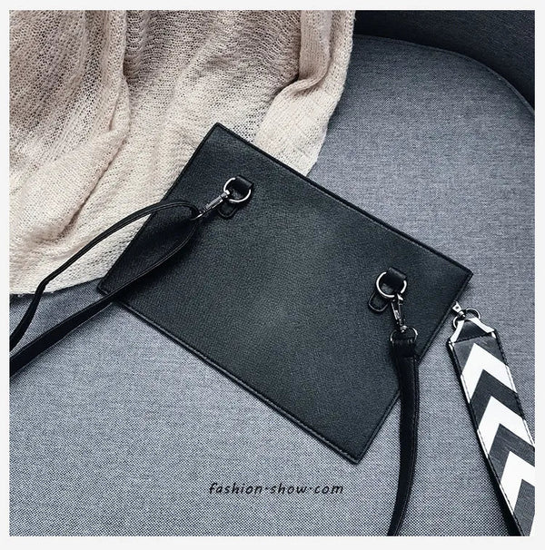 Wonderland Clapperboard Wristlet Clutch