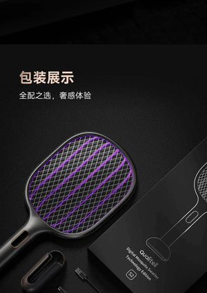Qualitell S2W Dual-Frequency Mosquito Racket