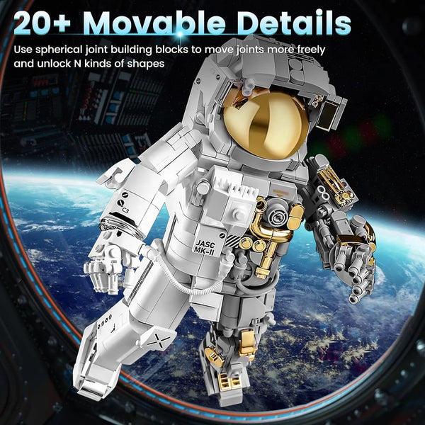Stellar Mechanical Spaceman Building Blocks (988 pics)