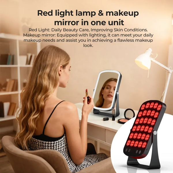 Glow Logic Red & Near-Infrared Therapy Mirror