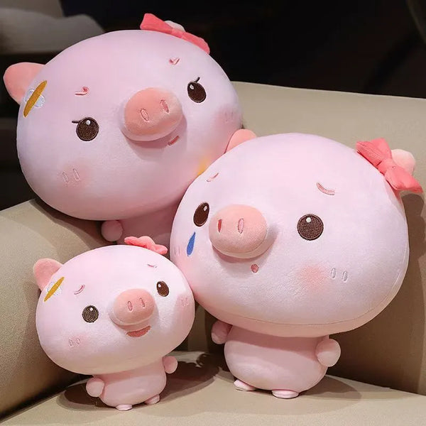 Kawaii Kuku Pink Piglet Plush