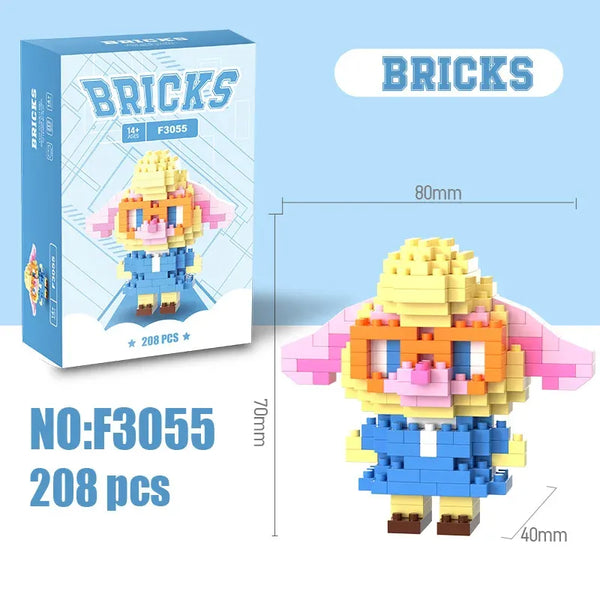 Zootopia Bricks Micro Building Blocks