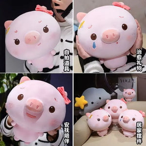 Kawaii Kuku Pink Piglet Plush