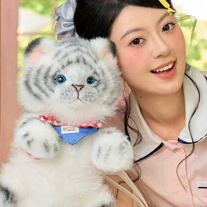Bear Hugs Realistic Tiger Simulation Plush Backpack