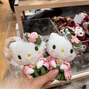 Sanrio Kimono Matcha Plush Keychains