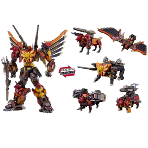 Transformers Predaking 5-in-1 Combiner Predacon Action Figure Set