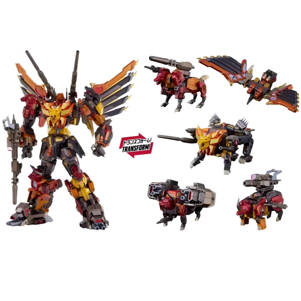 Transformers Predaking 5-in-1 Combiner Predacon Action Figure Set