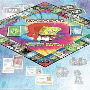 SpongeBob SquarePants Monopoly Meme Board Game