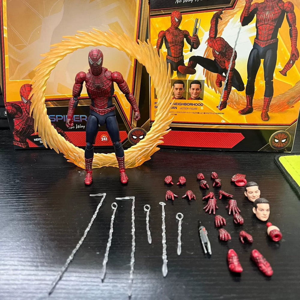 MAFEX 241 Friendly Neighbourhood Spiderman Figure