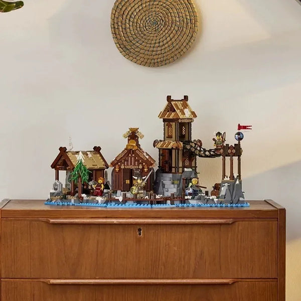 Viking Village Building Blocks (2103 Pcs)